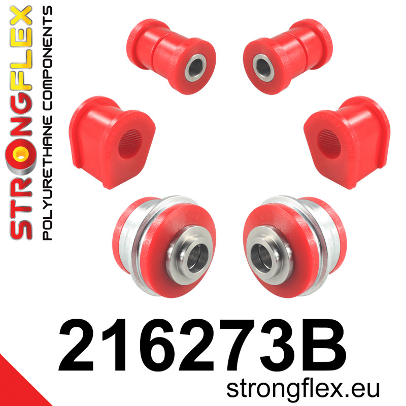 STRONGFLEX|216273B: Front suspension bush kit Citroën C1 I 05-14 II 14-21 Peugeot 107 108 Toyota