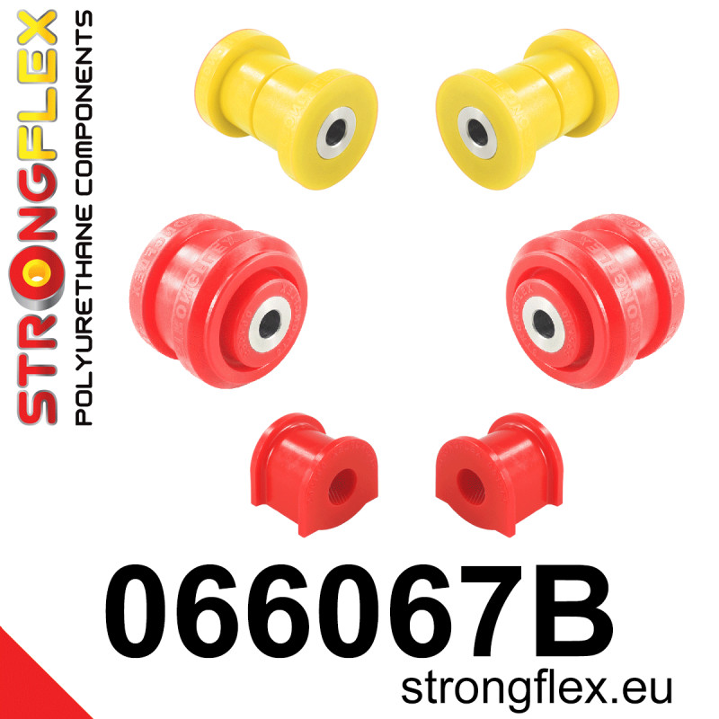 STRONGFLEX|066067B: Front suspension bush kit Fiat Bravo II 07-14 Lancia Delta III 0814 Stilo