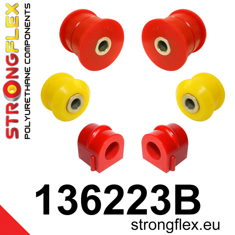 STRONGFLEX|136223B: Front suspension bush kit Opel/Vauxhall Omega B 94-99 FL