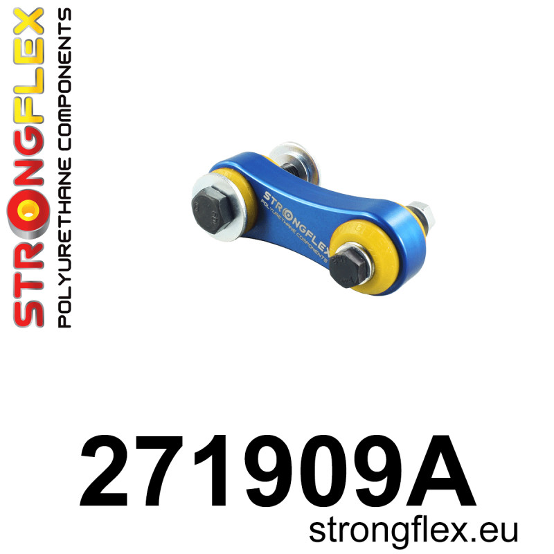 STRONGFLEX|271909A: Front anti roll bar link SPORT Saab 9-2X 04-06 Subaru Forester I 97-02 SF Impreza 92-00 GM GC GF