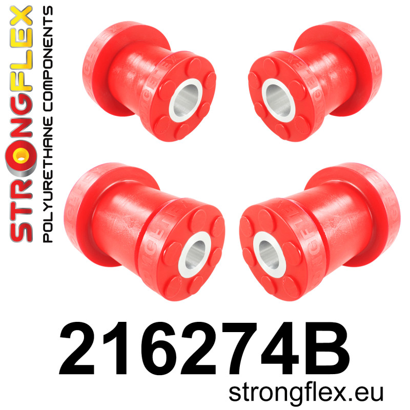 STRONGFLEX|216274B: Rear subframe bush kit Lexus RX III