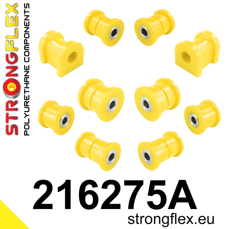 STRONGFLEX|216275A: Rear suspension bush kit SPORT Lexus RX III