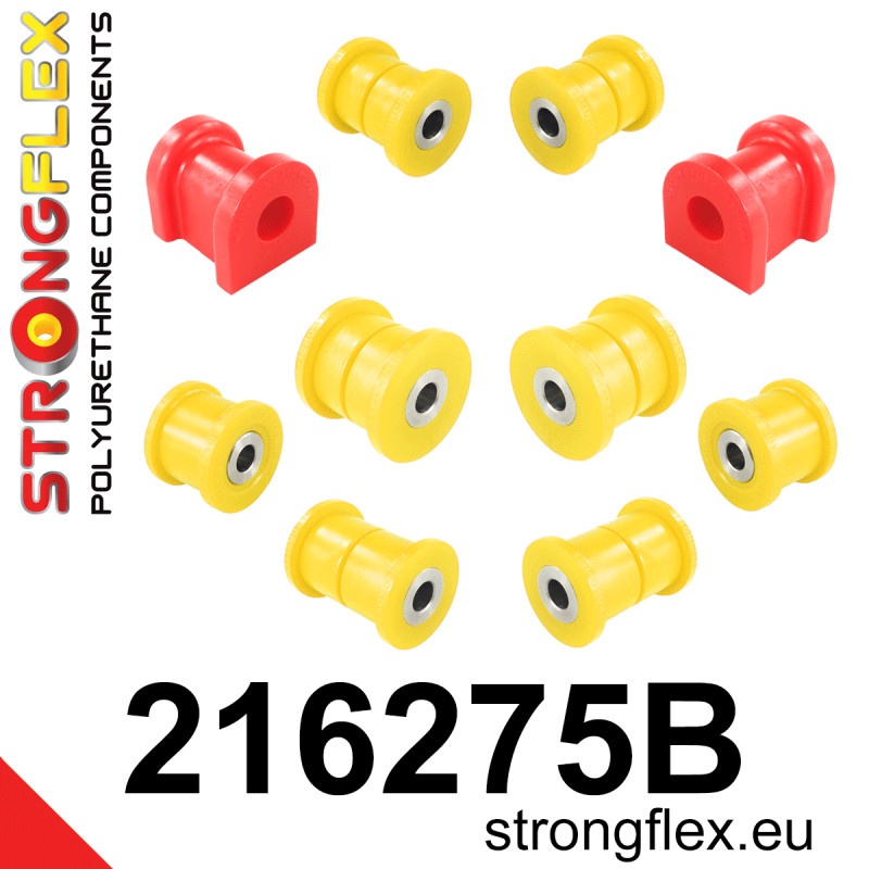 STRONGFLEX|216275B: Hinterachsbuchsen Satz Lexus RX III