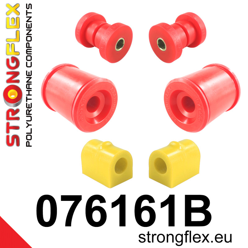 STRONGFLEX|076161B: Front suspension bush kit Ford Focus MK3 11-18 12-18 ST Volvo V40 II 12-19 C-Max/Grand MK 10-19