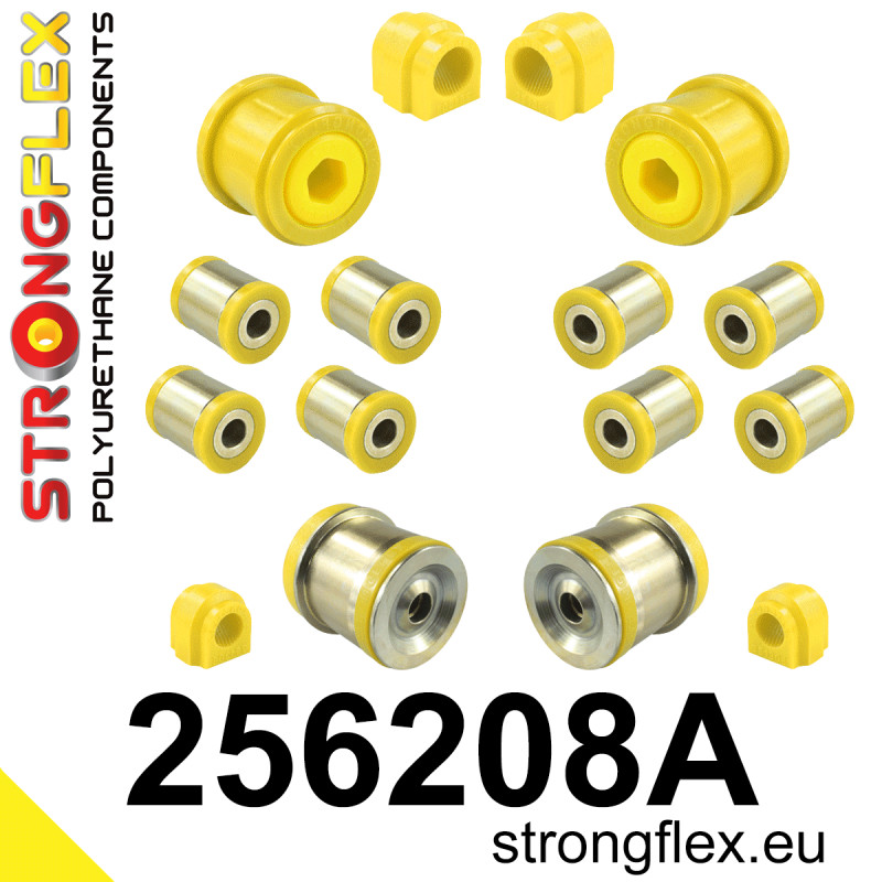 STRONGFLEX|256208A: Full suspension bush kit SPORT Mini R55/R56/R57/R58/R59