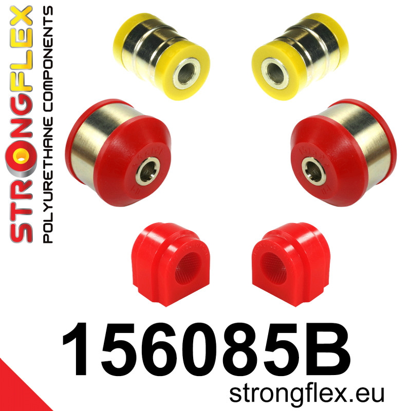 STRONGFLEX|156085B: Front suspension bush kit Renault Clio IV/RS