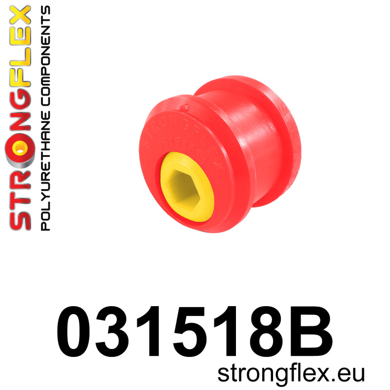 STRONGFLEX|031518B: Tuleja wahacza przedniego - niecentryczna 66mm BMW Seria 3 IV 98-07 E46 97-06 rwd 00-04 Compact