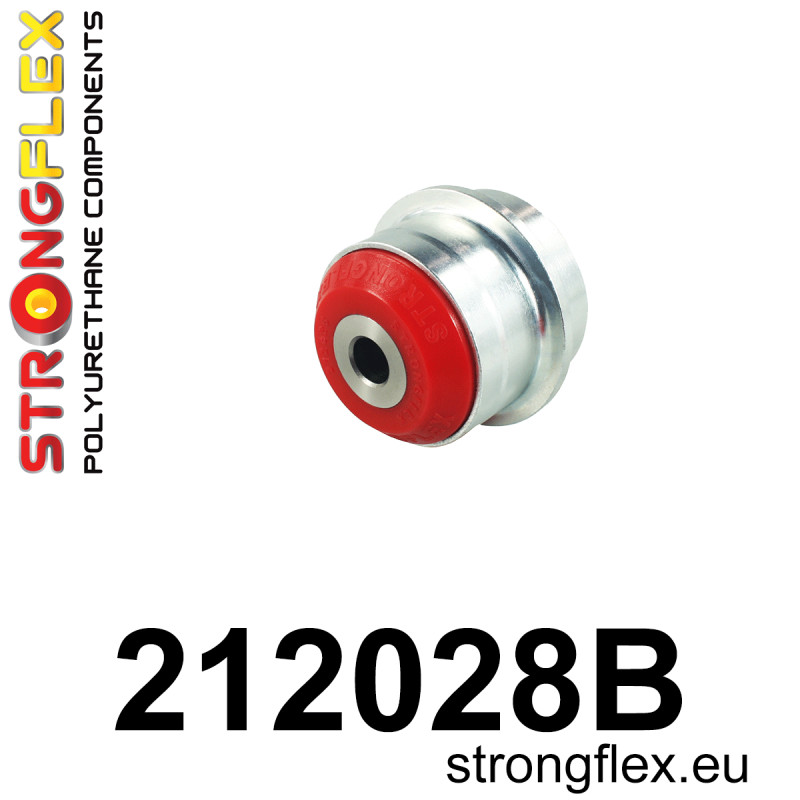 STRONGFLEX|212028B: Hinterstrahl-Montagebuchse 55mm Toyota Sera 90-95 EXY1 Starlet EP91/Glanza V 96-99 Tercel