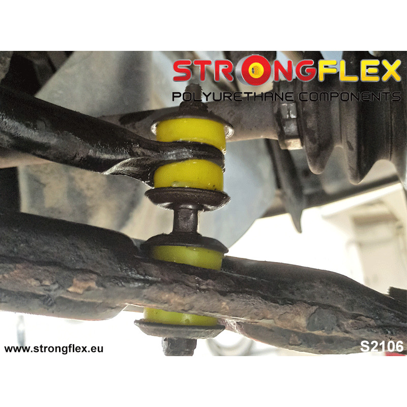 STRONGFLEX|211945A: Front and rear anti roll bar link bush SPORT Toyota MR2 III 99-07 W30 Corolla V 83-90 E80 RWD