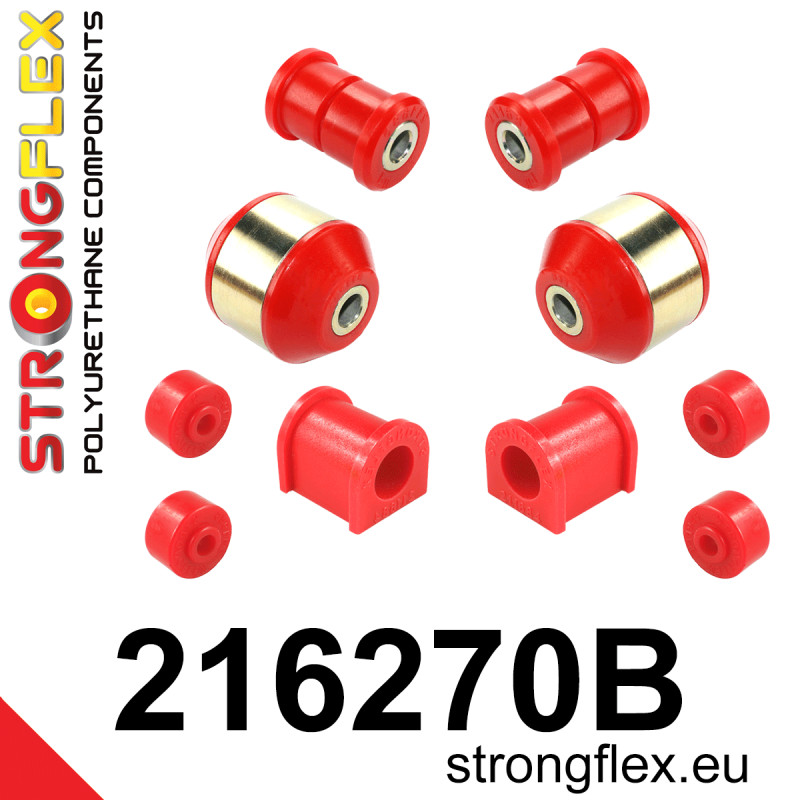 STRONGFLEX|216270B: Vorderachsbuchsen Satz Toyota MR2 III 99-07