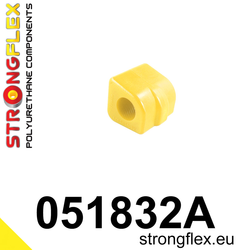 STRONGFLEX|051832A: Front anti roll bar bush SPORT Citroën C3 III 16- DS3 09-16 Peugeot 2008 I 13-19 208 12-19 C4