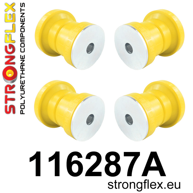 STRONGFLEX|116287A: Front subframe bush kit SPORT Mercedes GL X166 12-15 X164 06-12 GLE W166/C292 15-18 GLS ML W164