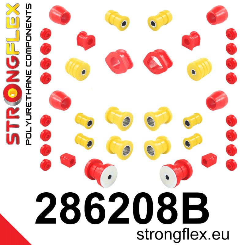 STRONGFLEX|286208B: Kompletny zestaw zawieszenia Datsun 240/260/280Z 70-78 Nissan Fairlady Z