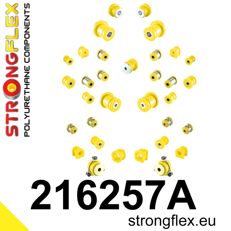 STRONGFLEX|216257A: Kompletny zestaw zawieszenia SPORT Lexus LS I 89-94 XF10 Toyota