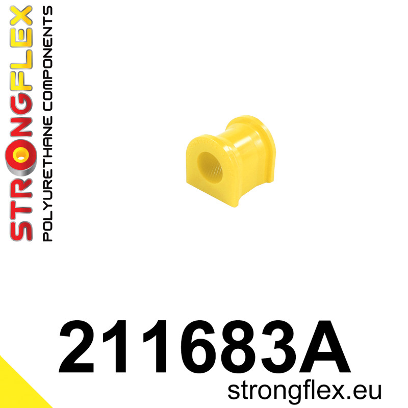 STRONGFLEX|211683A: Front anti roll bar bush SPORT Toyota Yaris I 99-05 P1 Verso