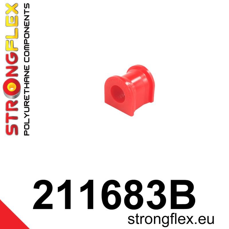 STRONGFLEX|211683B: Front anti roll bar bush Toyota Yaris I 99-05 P1 Verso