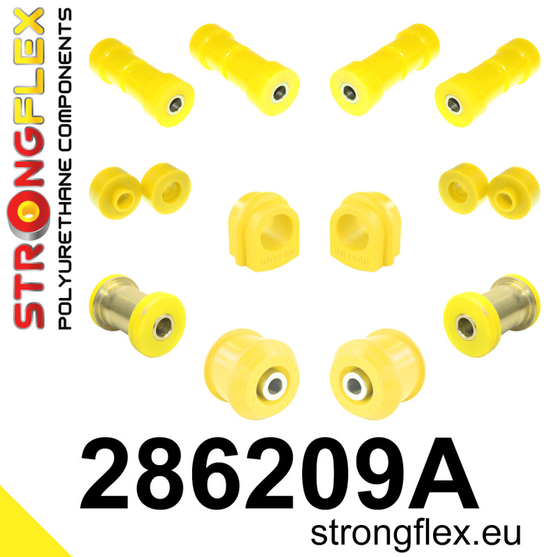 STRONGFLEX|286209A: Front suspension bush kit SPORT Nissan Skyline VIII 89-94 R32