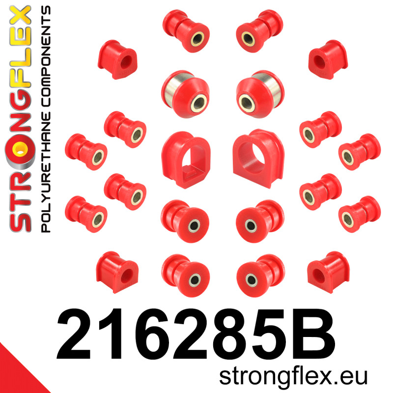 STRONGFLEX|216285B: Kompletny zestaw zawieszenia Toyota Corolla VIII 97-02 E110 VII 92-97