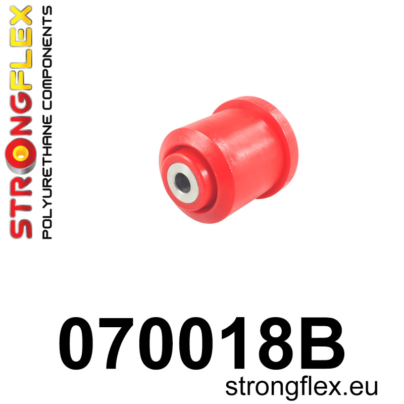 STRONGFLEX|070018B: Hinterstrahl-Montagebuchse Ford Fiesta MK6/ST 02-08 Fusion 02-12 Mazda 2 Demio I