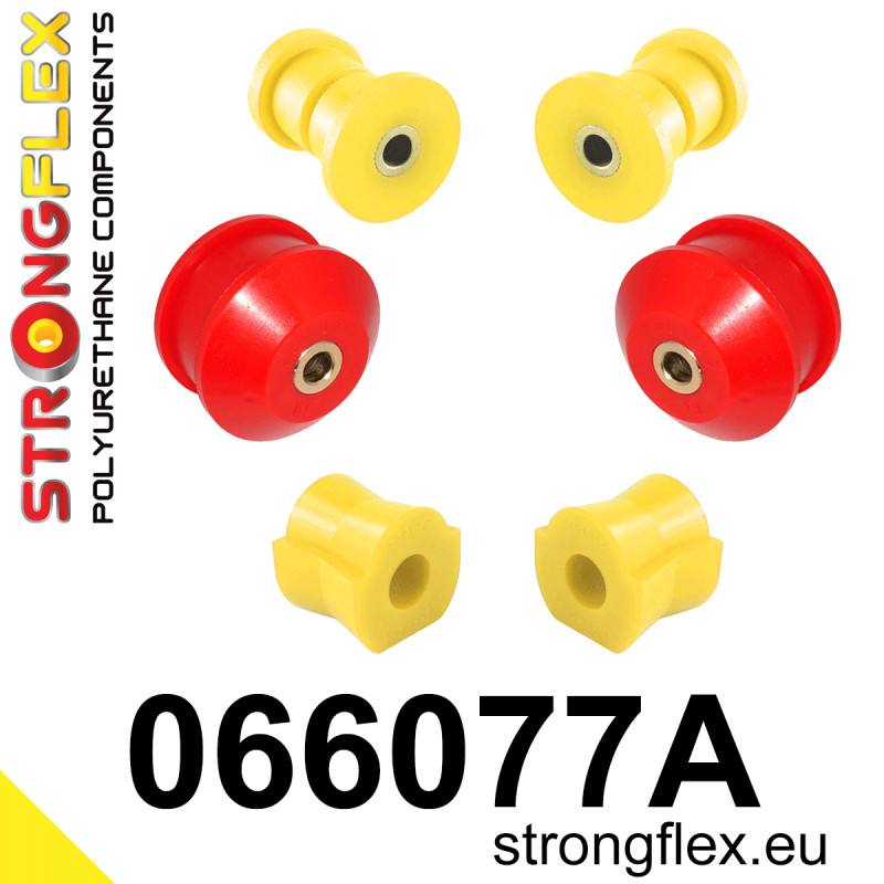 STRONGFLEX|066077A: Zestaw zawieszenia przedniego SPORT Citroën Nemo 08-17 Fiat Fiorino III/Qubo 07-19 Linea 07-15