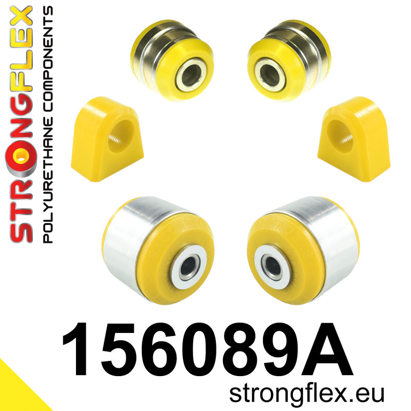 STRONGFLEX|156089A: Front suspension bush kit SPORT Renault Mégane IV 16- Scenic 15-19 Grand III 16-21 Espace V