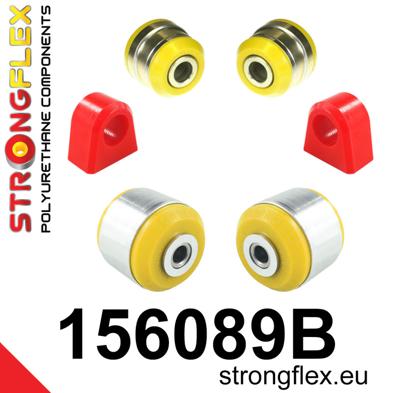 STRONGFLEX|156089B: Front suspension bush kit Renault Mégane IV 16- Scenic 15-19 Grand III 16-21 Espace V 14-23