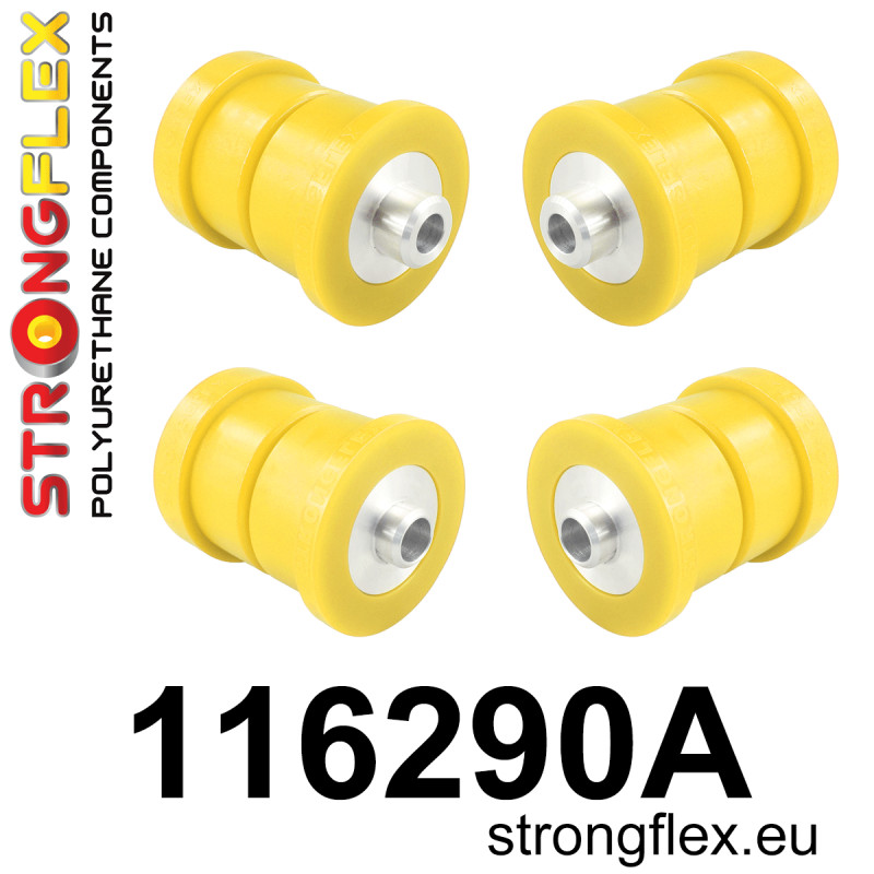 STRONGFLEX|116290A: Rear subframe bush kit SPORT Mercedes Class A III 12-17 W176 4MATIC B II 11-18 W246/W242 CLA I