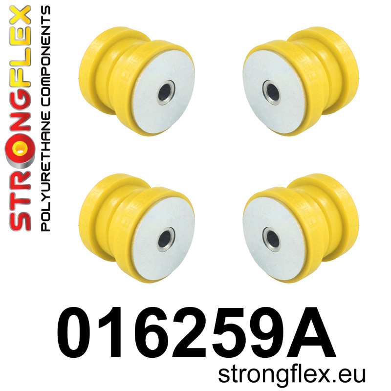 STRONGFLEX|016259A: Hinterachsträger - buchsensatz SPORT Alfa Romeo 166 99-07 type