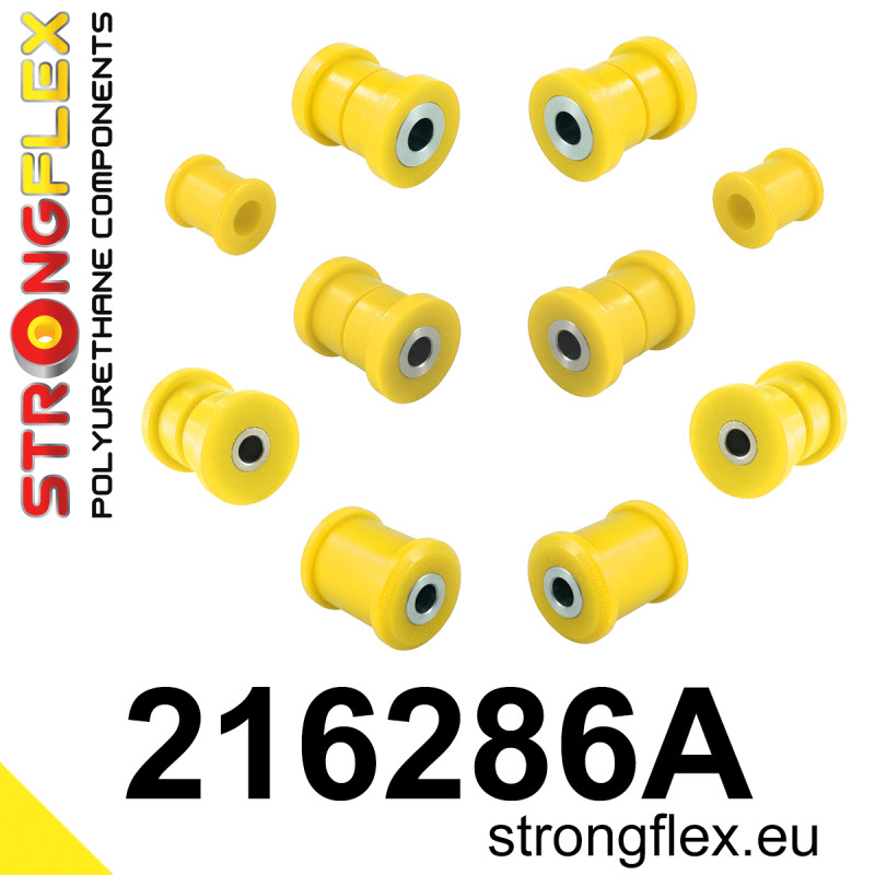 STRONGFLEX|216286A: Hinterachsbuchsen Satz SPORT Lexus RX II