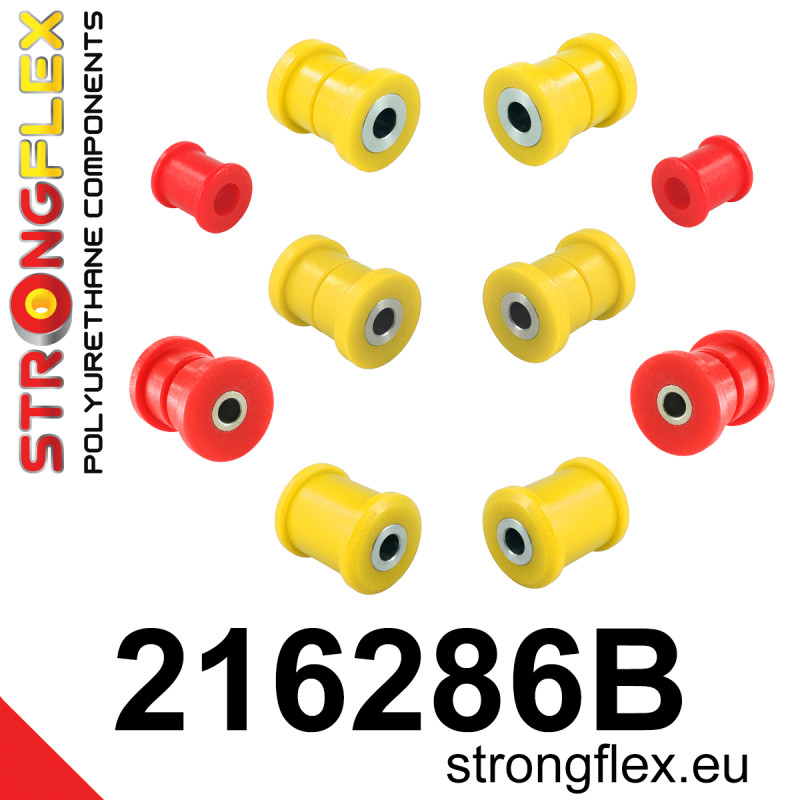 STRONGFLEX|copy of 216286A: Hinterachsbuchsen Satz SPORT Lexus RX II