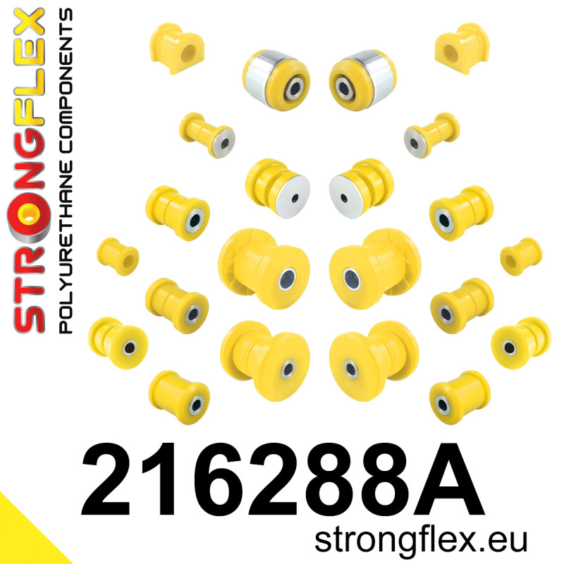 STRONGFLEX|216288A: Full suspension bush kit SPORT Lexus RX II