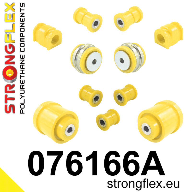 STRONGFLEX|076166A: Full suspension bush kit SPORT Ford Fiesta MK7/ST 08-17 Mazda 2 Demio II 07-14 B-Max 12-17