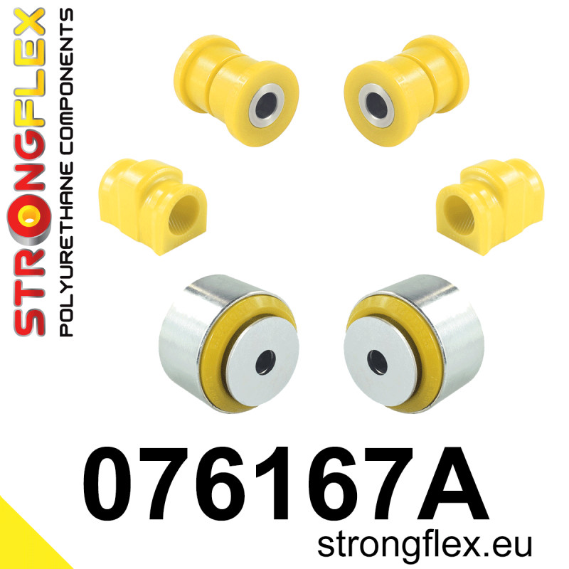 STRONGFLEX|076167A: Zestaw zawieszenia przedniego SPORT Ford Fiesta MK8/ST 17- Puma MK2