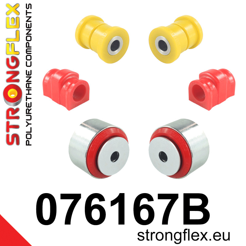 STRONGFLEX|076167B: Front suspension bush kit Ford Fiesta MK8/ST 17- Puma MK2