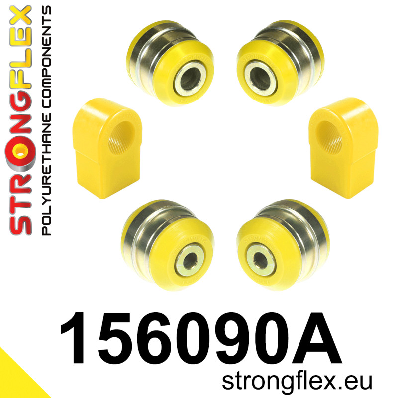 STRONGFLEX|156090A: Front suspension bush kit SPORT Renault Clio V/RS 19- Mitsubishi Colt VII