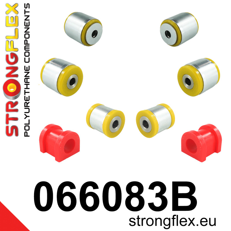 STRONGFLEX|066083B: Hinterachsbuchsen Satz Fiat Freemont