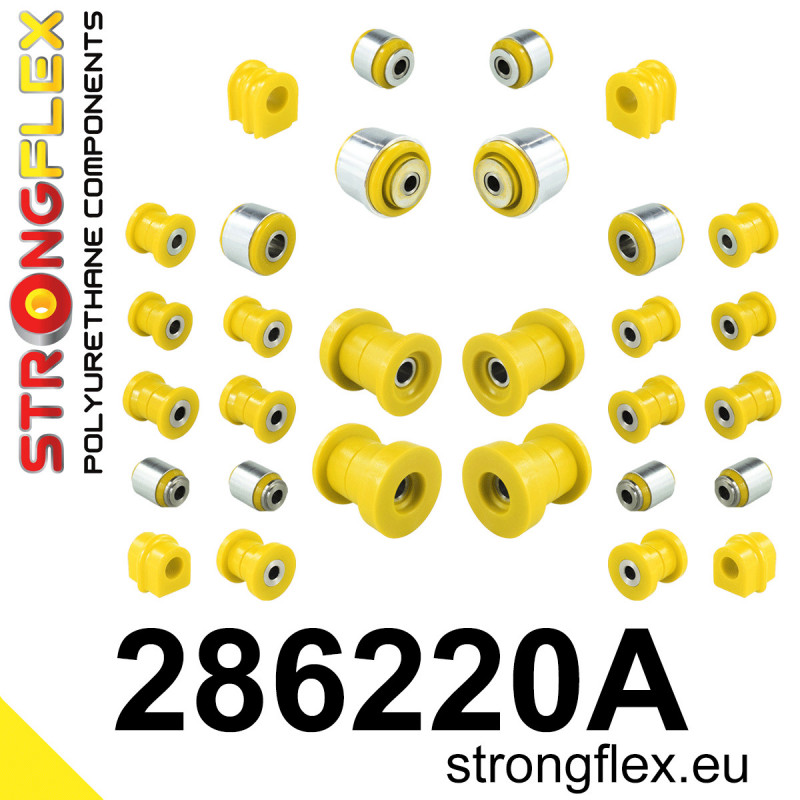 286220A: Full suspension bush kit SPORT