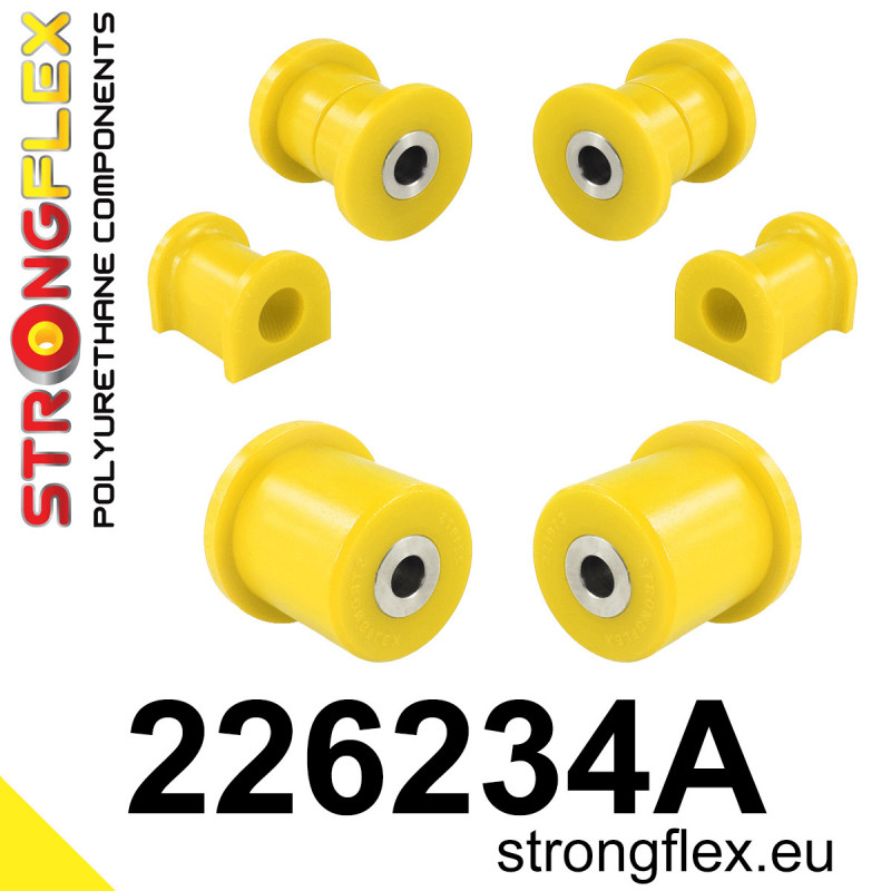 STRONGFLEX|226234A: Front suspension bush kit SPORT Volkswagen T5 03-15 Caravelle Multivan Transporter T6