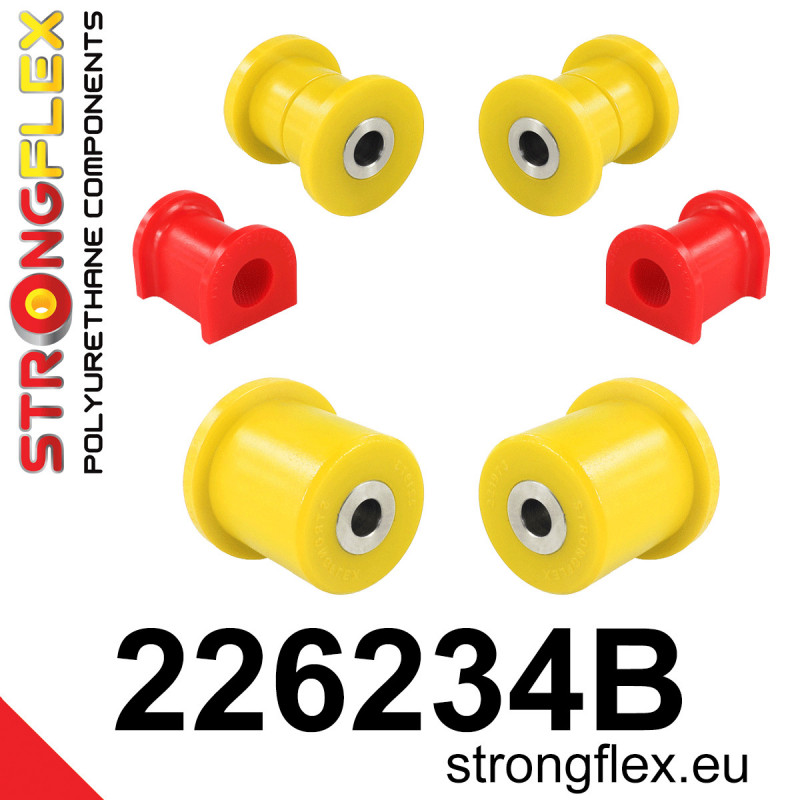 STRONGFLEX|226234B: Front suspension bush kit Volkswagen T5 03-15 Caravelle Multivan Transporter T6