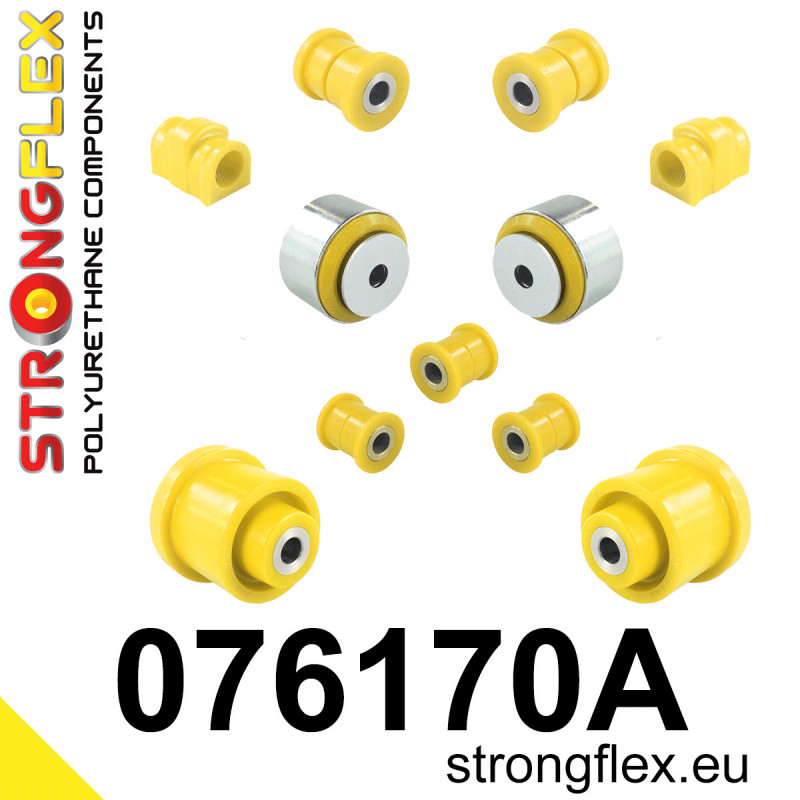 STRONGFLEX|076170A: Full suspension bush kit SPORT Ford Fiesta MK8/ST 17- Puma MK2