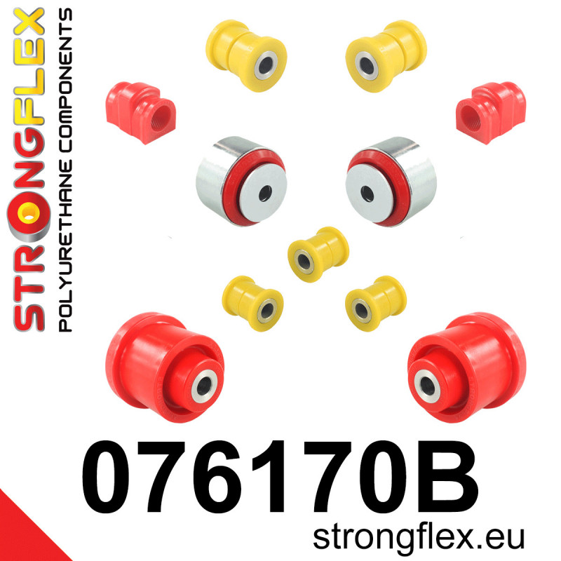 STRONGFLEX|076170B: Full suspension bush kit Ford Fiesta MK8/ST 17- Puma MK2