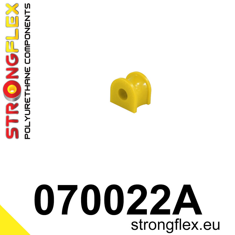 STRONGFLEX|070022A: Tuleja stabilizatora przedniego SPORT Ford KA 96-08 I Fiesta MK4/MK5 95-02 Escort MK6 MK7 90-01