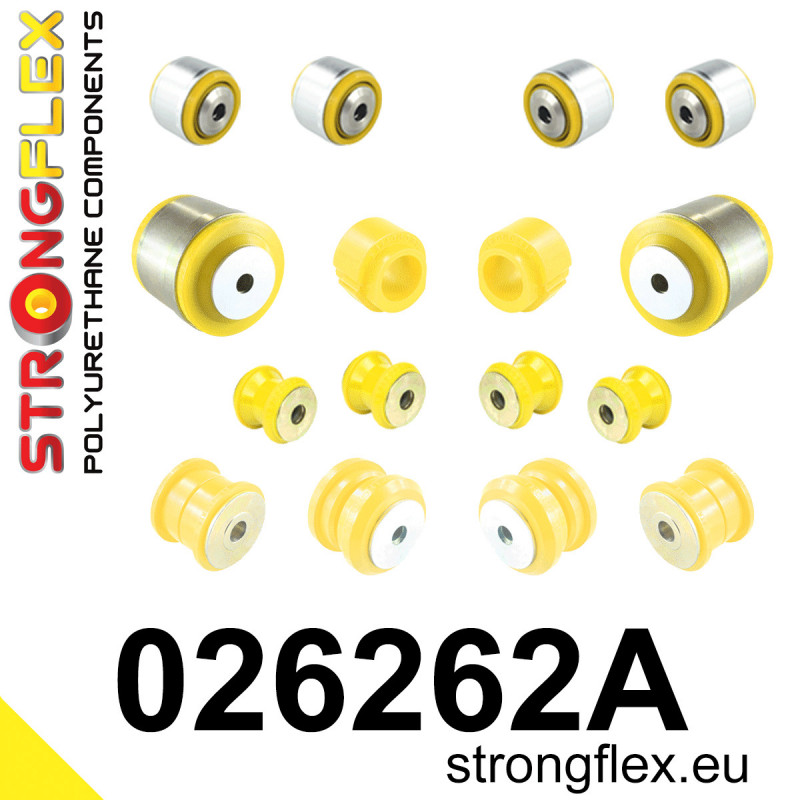 STRONGFLEX|026262A: Front suspension bush kit SPORT Audi A8/S8 D4 09-17 Quattro