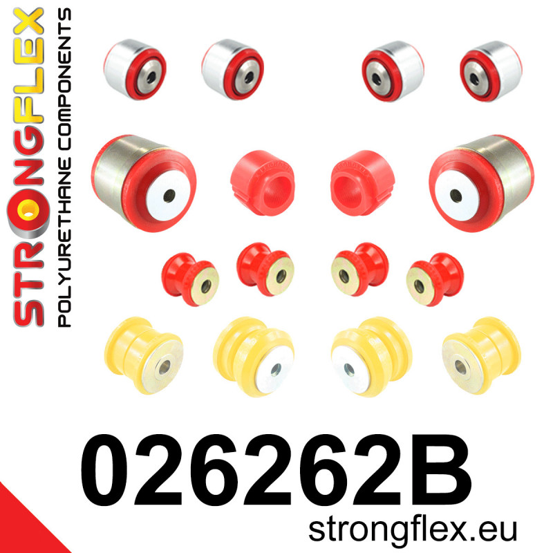 STRONGFLEX|026262B: Front suspension bush kit Audi A8/S8 D4 09-17 Quattro