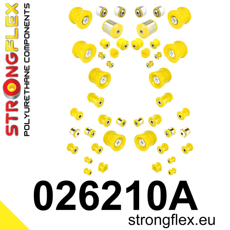 STRONGFLEX|026210A: Kompletny zestaw zawieszenia SPORT Audi A6/S6 RS6 C6 04-11 Quattro Allroad FWD