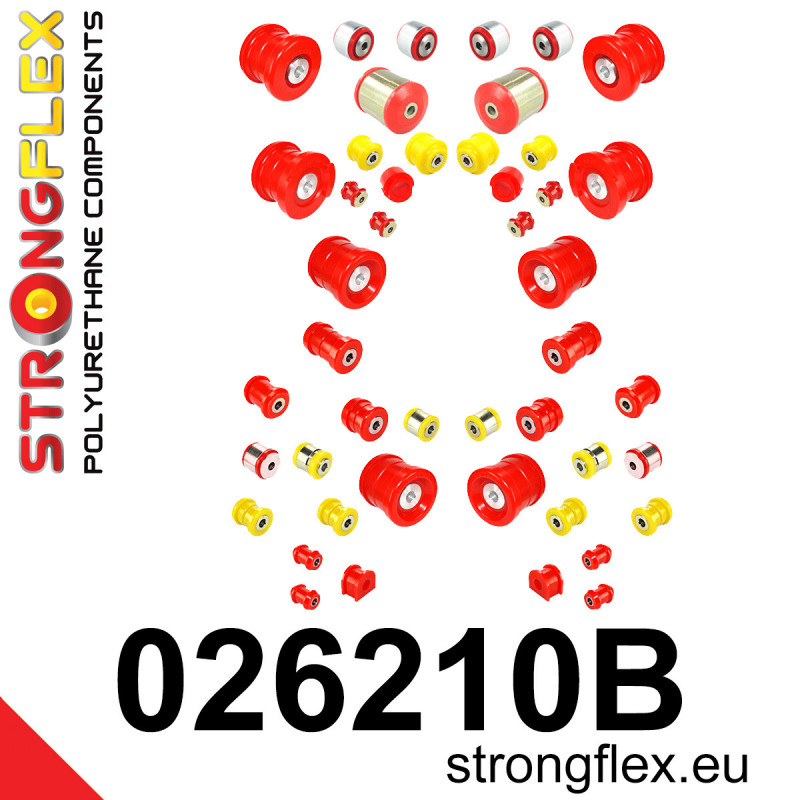 STRONGFLEX|026210B: Kompletny zestaw zawieszenia Audi A6/S6 RS6 C6 04-11 Quattro Allroad FWD