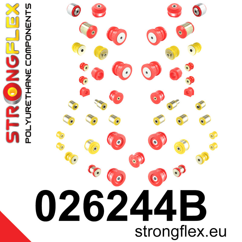 STRONGFLEX|026244B: Kompletny zestaw zawieszenia Audi A8/S8 D2 94-02