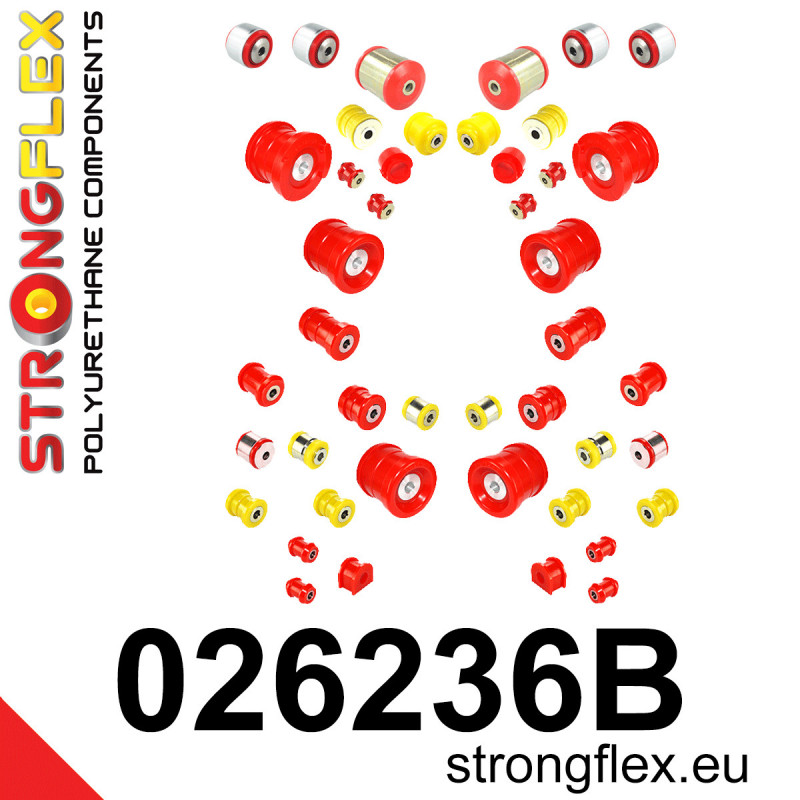 STRONGFLEX|026236B: Kompletny zestaw zawieszenia Audi A6/S6 RS6 C6 04-11