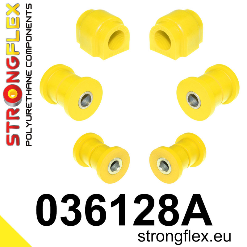 STRONGFLEX|036128A: Front suspension bush kit SPORT BMW Seria 3 I 75-82