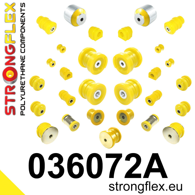 STRONGFLEX|036072A: Full suspension polyurethane bush kit SPORT BMW Z4 II 09-16